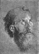 Albrecht Durer Head of an Apostle Looking Upward oil painting artist